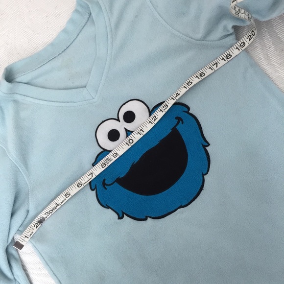 SESAME STREET VINTAGE COOKIE MONSTER SOFT TOP OS - Picture 3 of 5